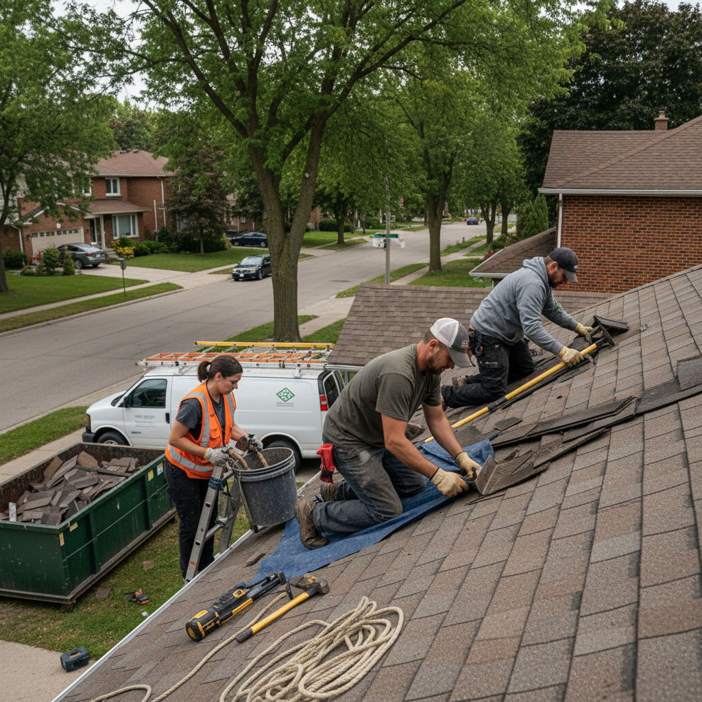 Roof Replacement in Angus, ON