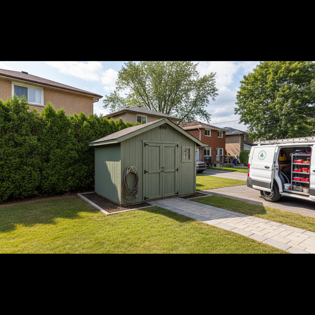 Roofing work